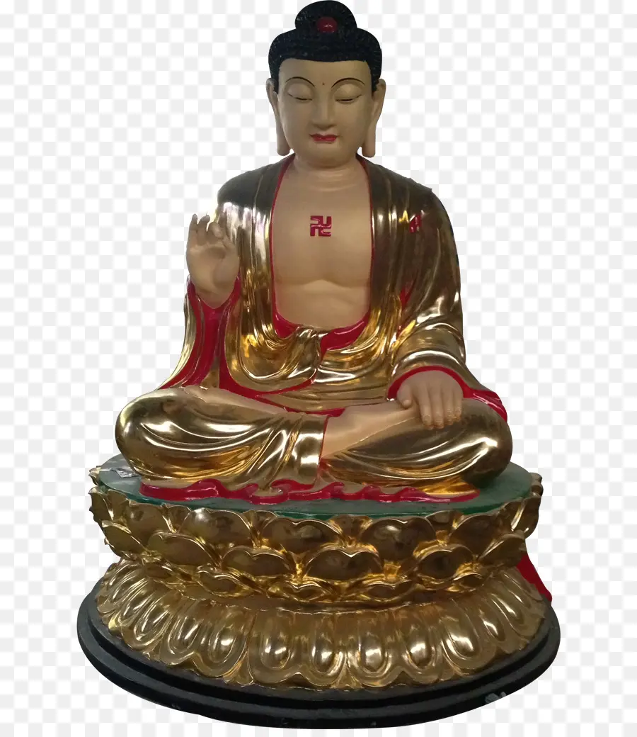 Estatua De Buda，Oro PNG