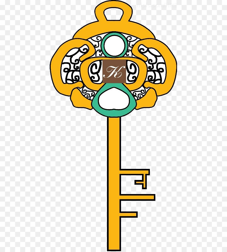 Llave Decorativa，Llave PNG