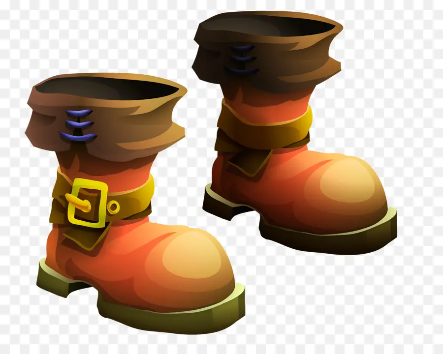 Botas Marrones，Zapatos PNG