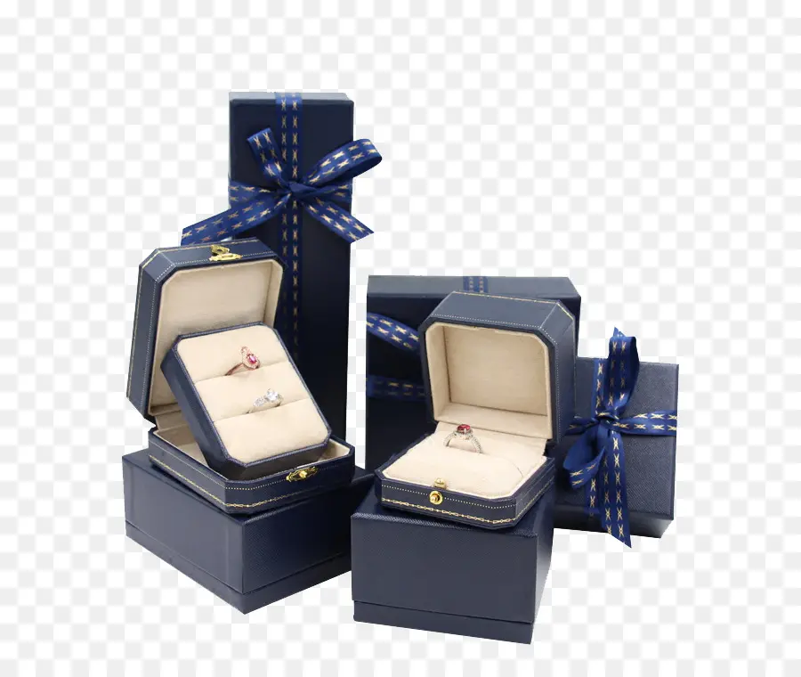 Cajas De Joyería，Anillos PNG