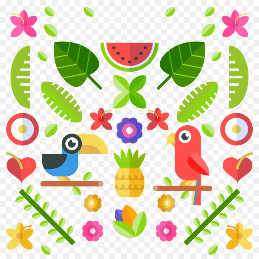 Parrot，Diseño Plano PNG