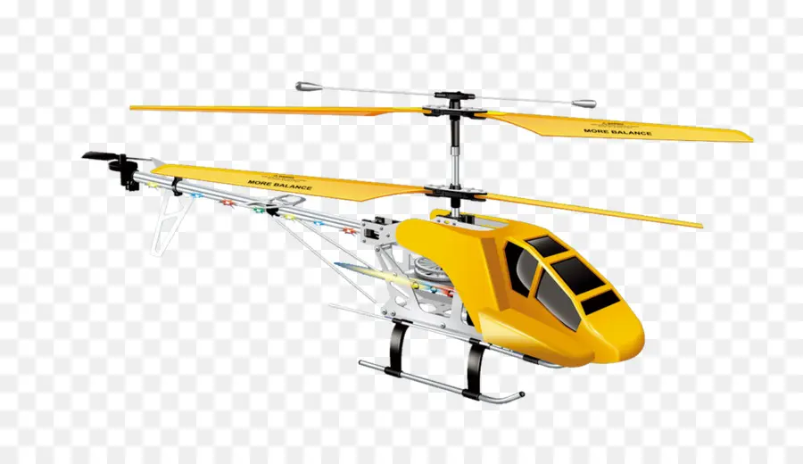 Helicóptero De Juguete，Amarillo PNG