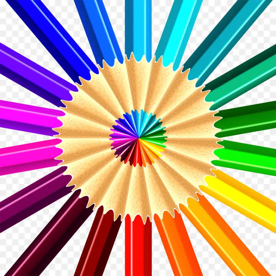 Lápiz De Color，Color PNG