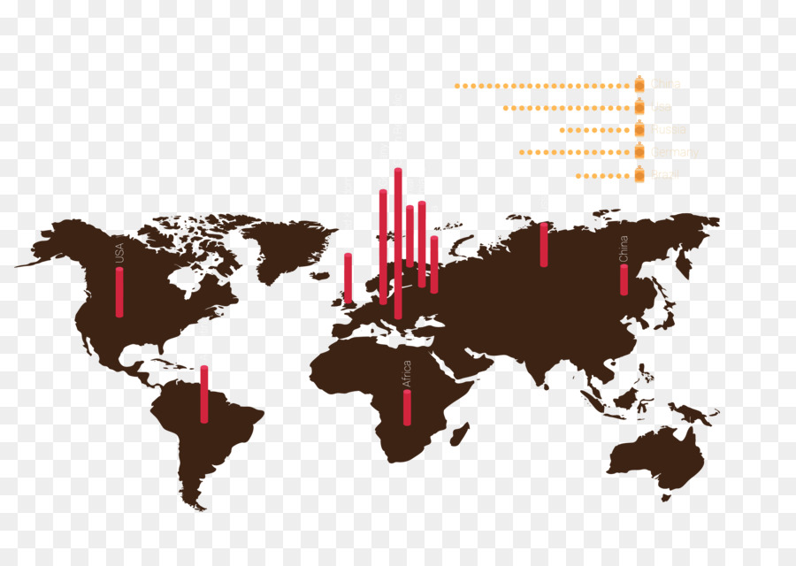 Mundo，Mapa Del Mundo PNG