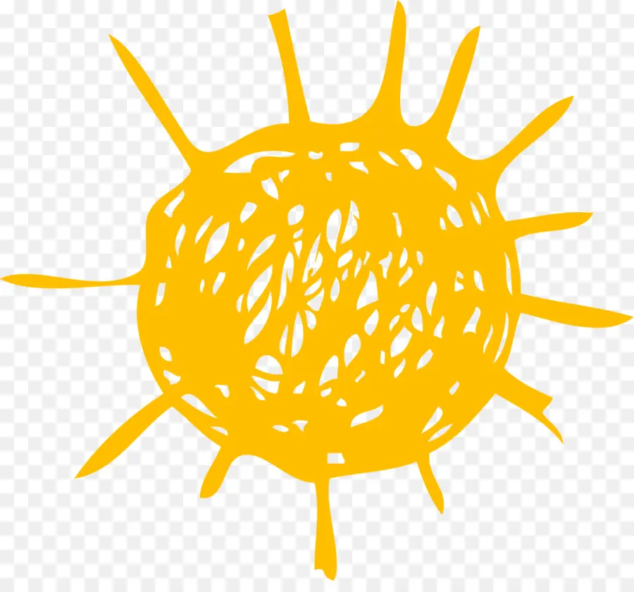 Sol，Amarillo PNG