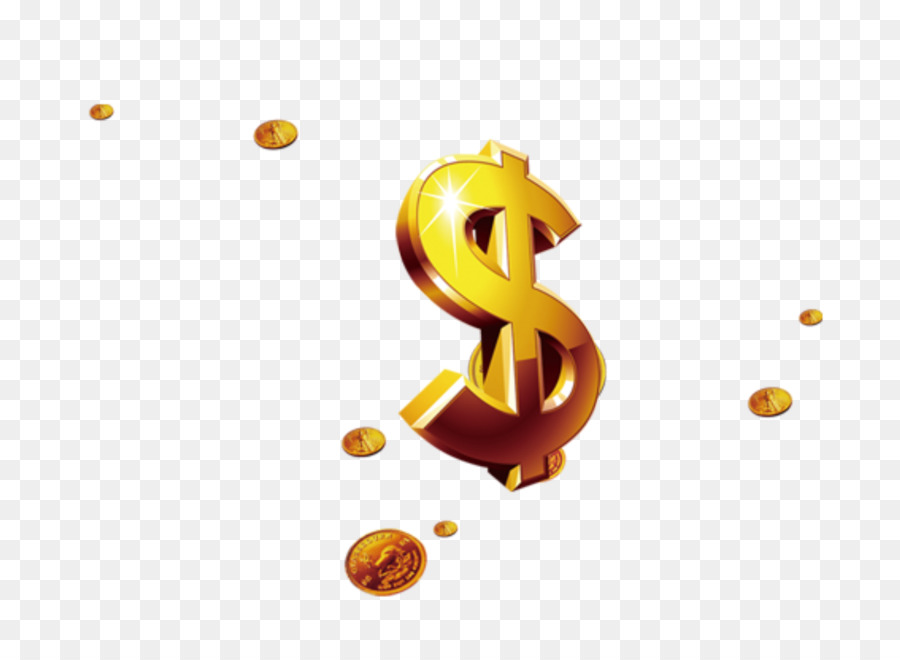 Signo De Dólar，Dinero PNG