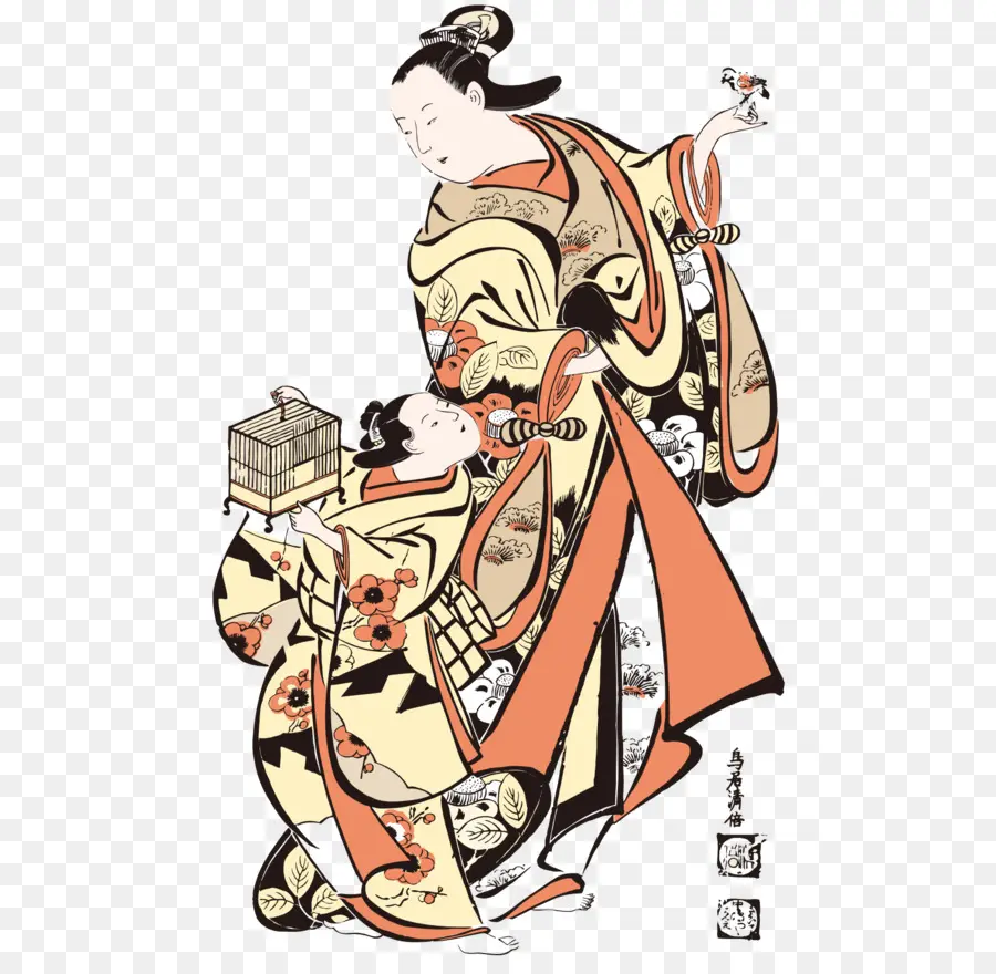 Japón，Ukiyoe PNG