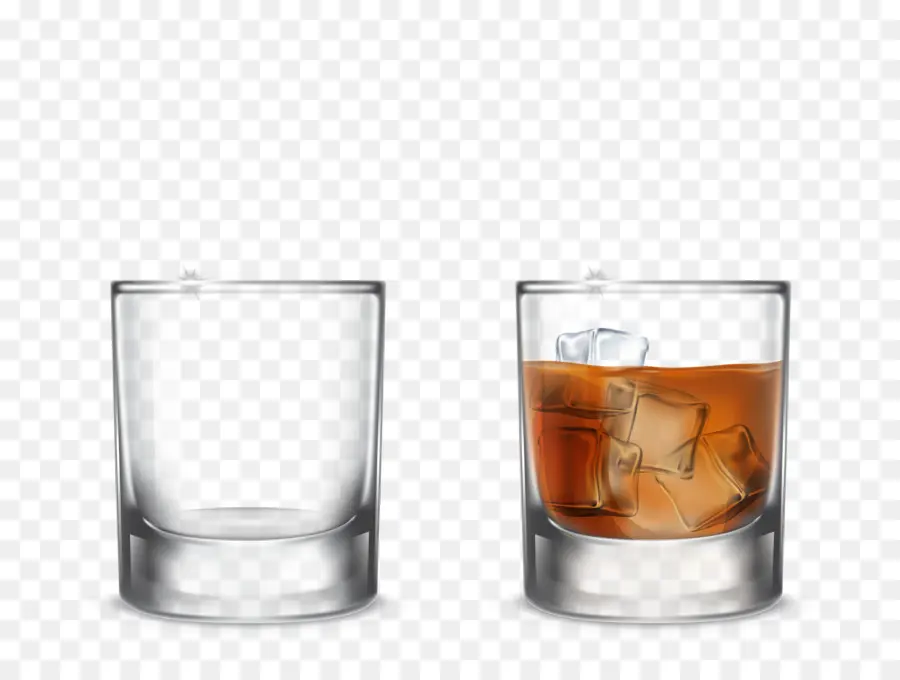 Vaso De Whisky，Hielo PNG