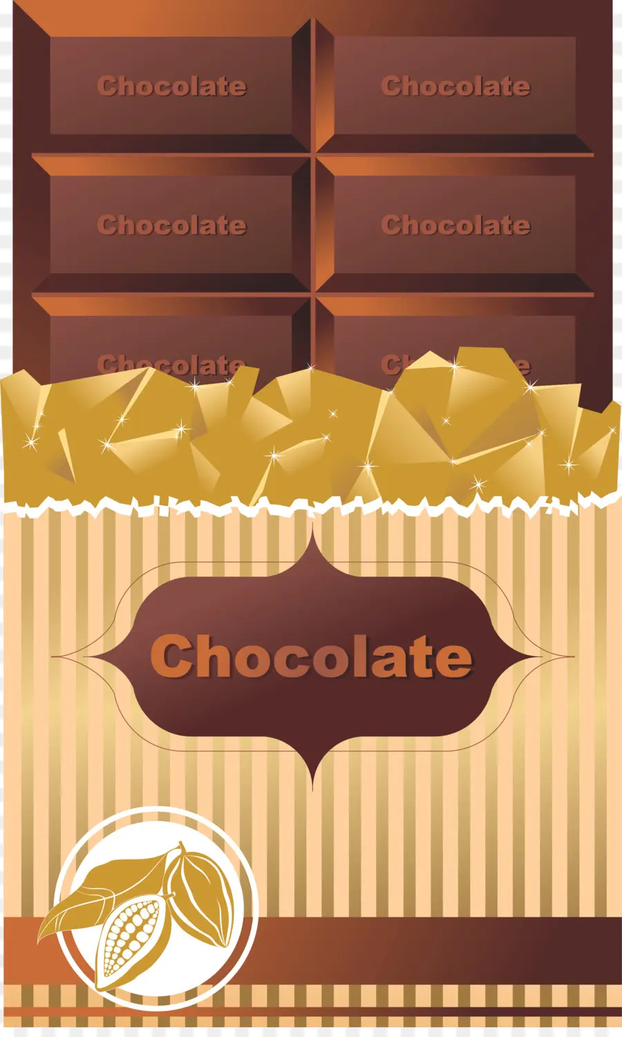 Barra De Chocolate，Chocolate Blanco PNG