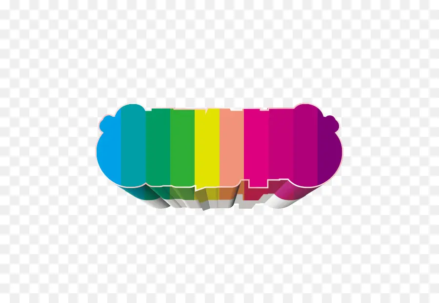 Nube Arcoiris，Vistoso PNG