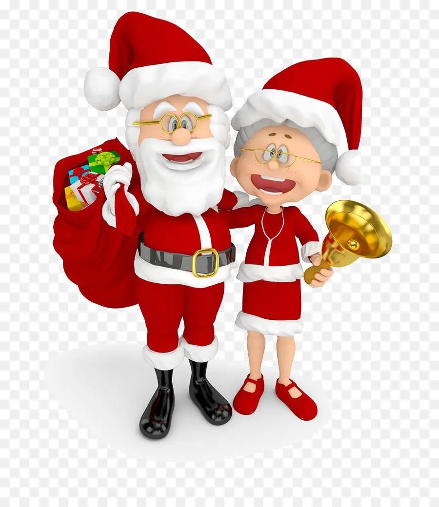 La Señora Claus，Santa Claus PNG