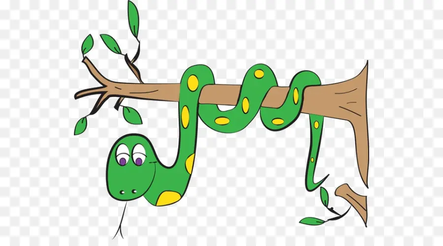 Serpiente，árbol PNG