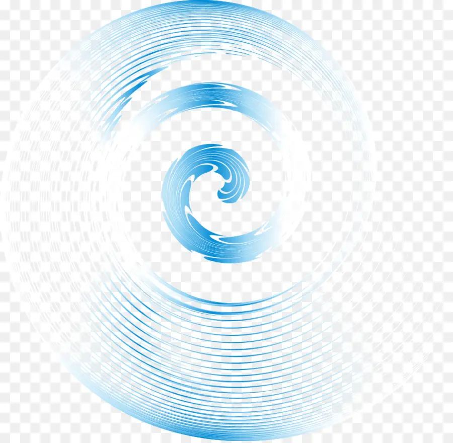 Remolino Azul，Circular PNG