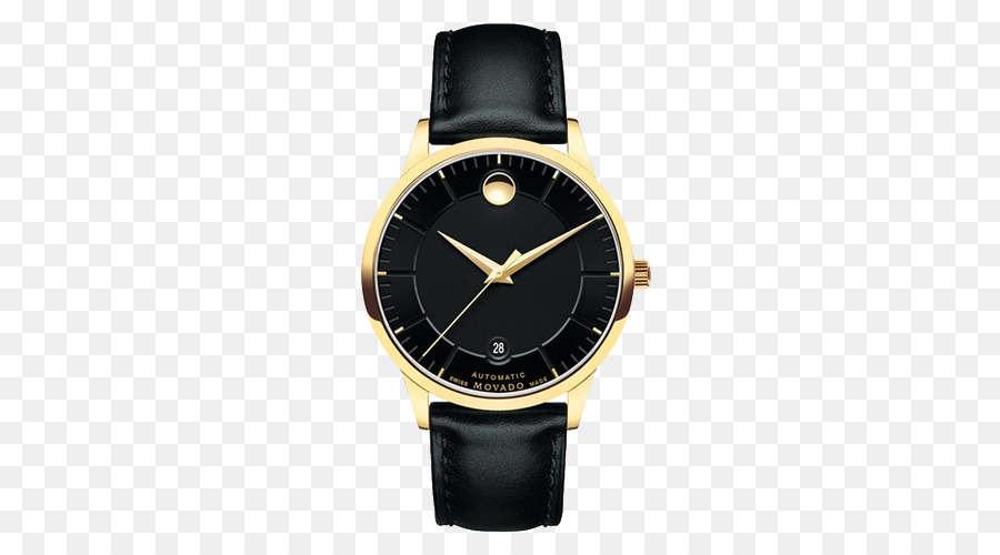 Reloj En Negro Y Dorado，Reloj PNG