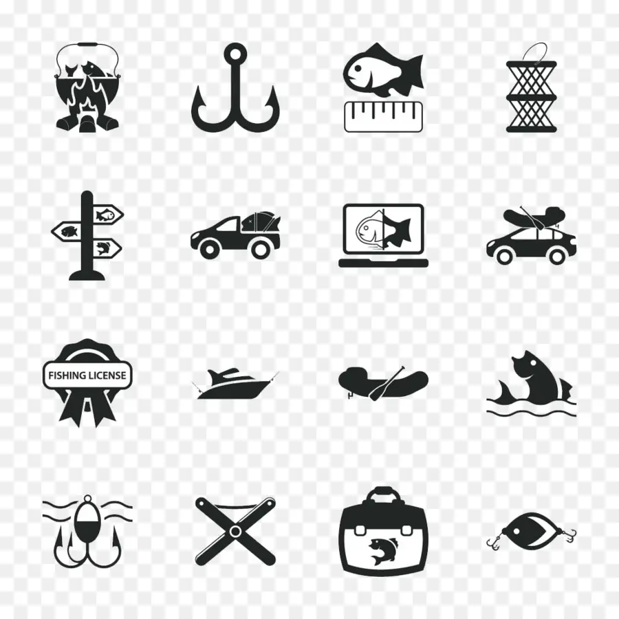 Iconos De Pesca，Pesca PNG