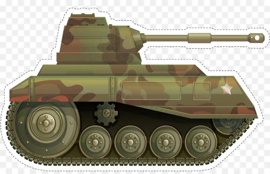 Tanque，Militar PNG