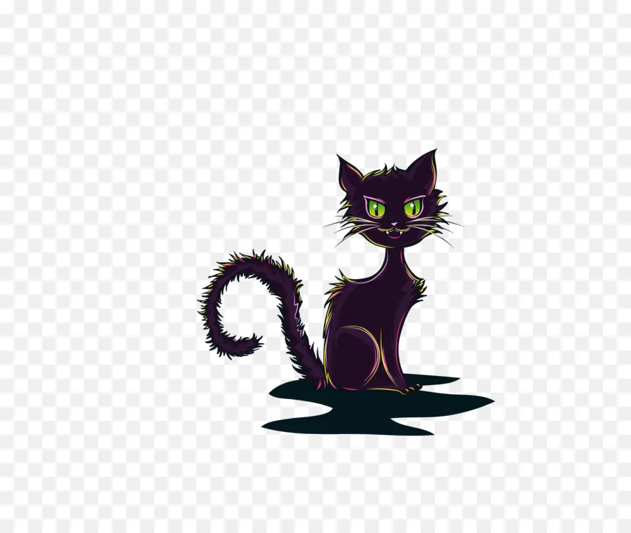 Gato，Negro PNG