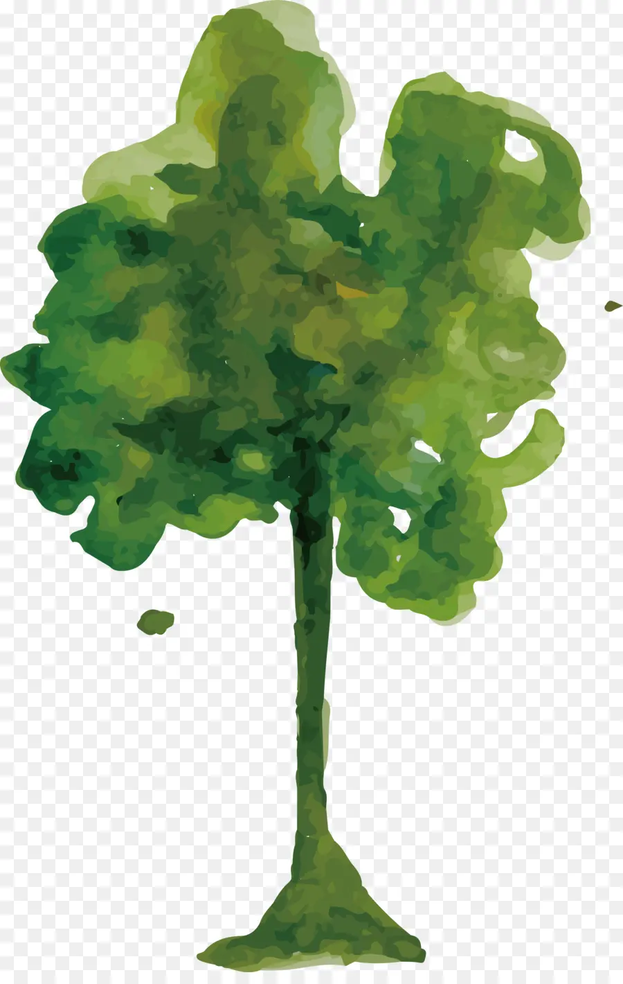 Pintura，árbol PNG