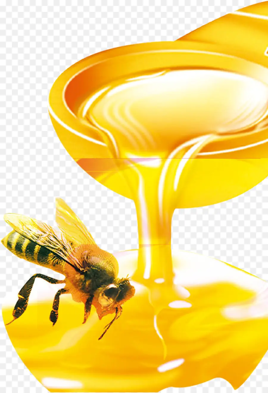 Abeja，Alimentos Orgánicos PNG