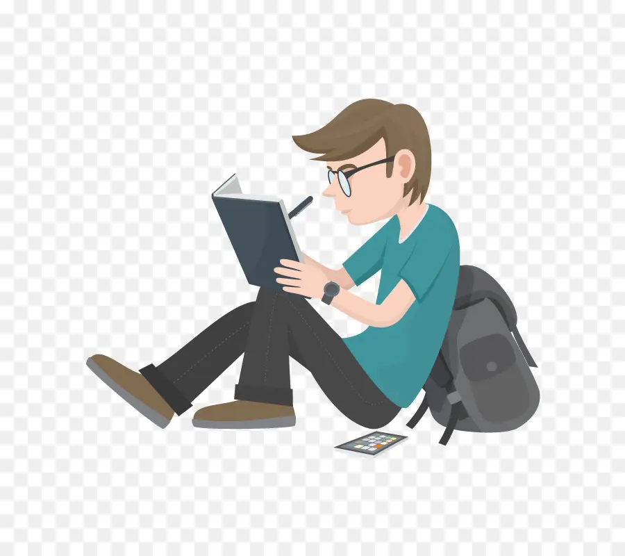 Estudiante，La Lectura PNG