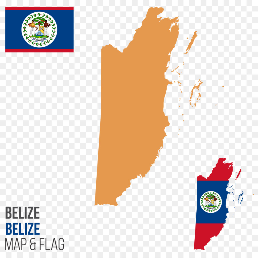 Mapa De Belice，Bandera PNG