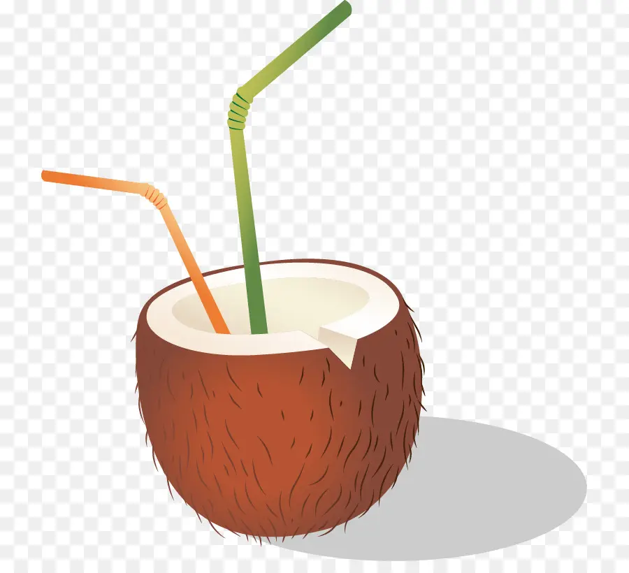 Bebida De Coco，Pajitas PNG