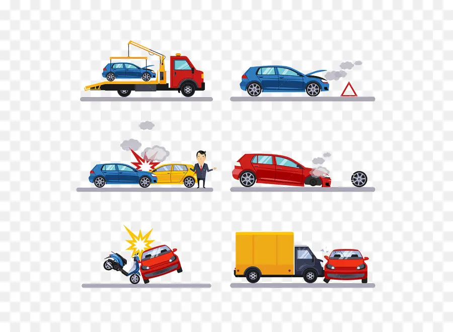 Accidentes Automovilísticos，Vehículos PNG