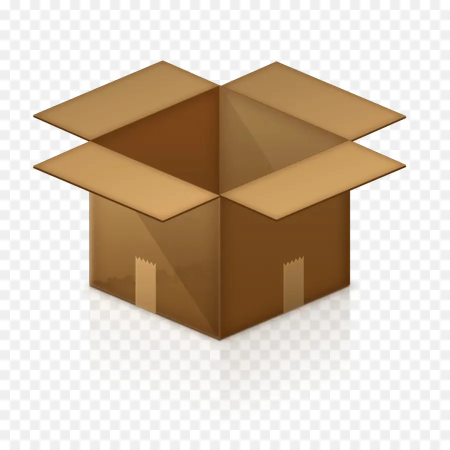 Caja De Cartón Abierta，Embalaje PNG