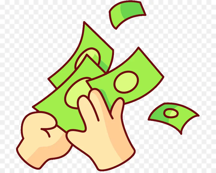 Mano Con Dinero，Dinero PNG