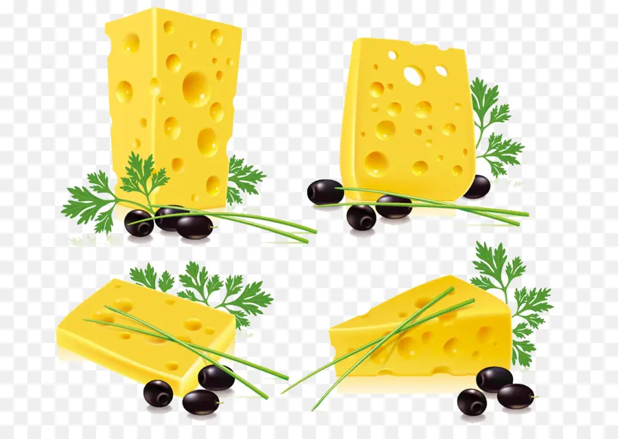 Queso Emmental，La Leche PNG