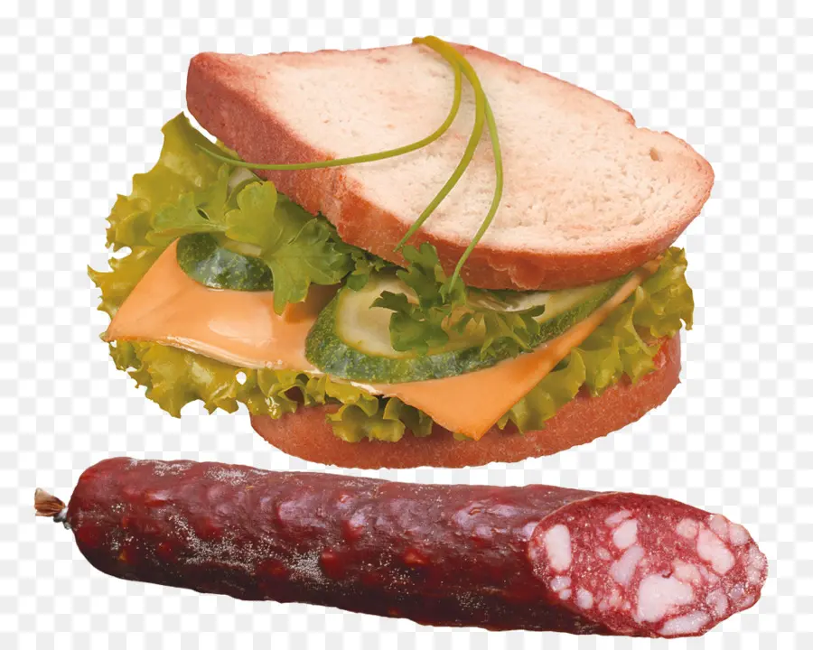 Sándwich Y Salchicha，Sándwich PNG