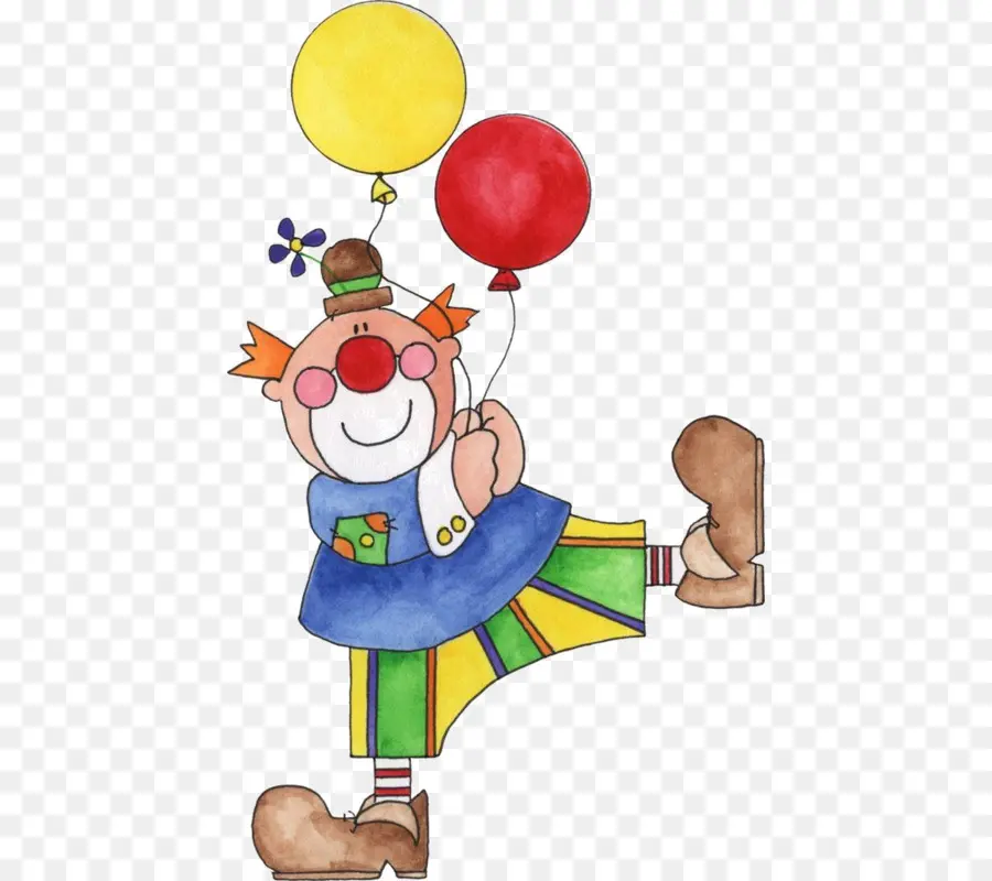 Payaso Con Globos，Circo PNG