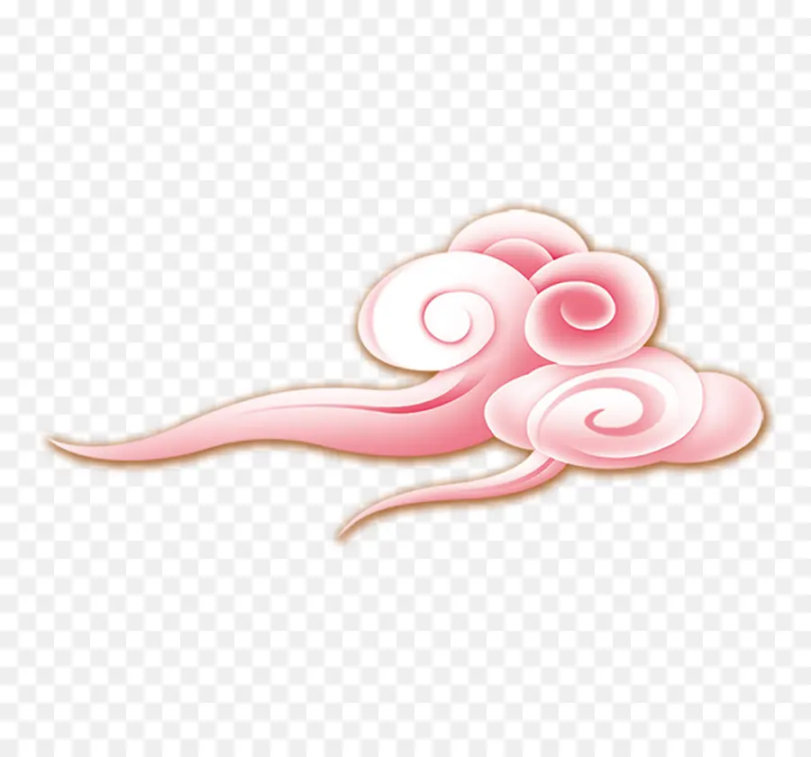 Nube Rosa，Cielo PNG