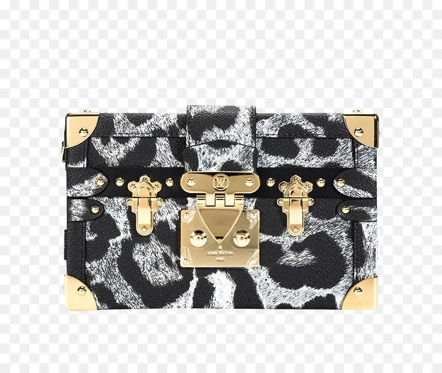 Bolso Con Estampado De Leopardo，Moda PNG