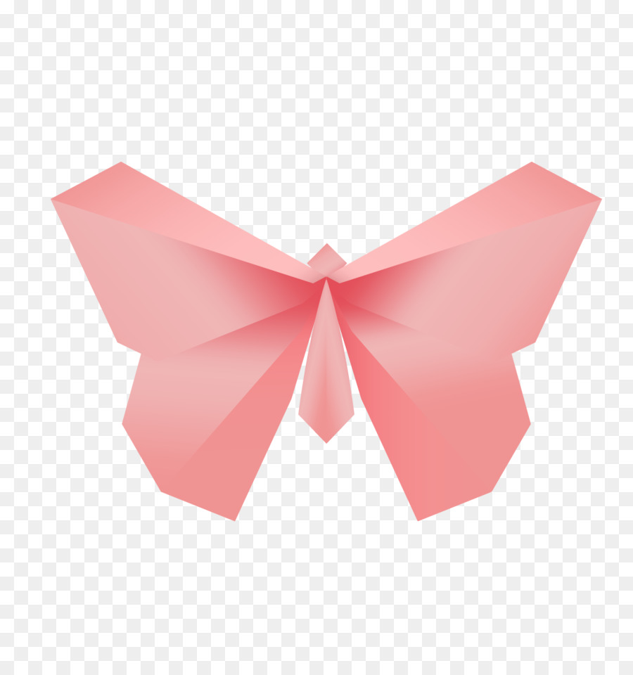 Mariposa De Origami，Papel PNG