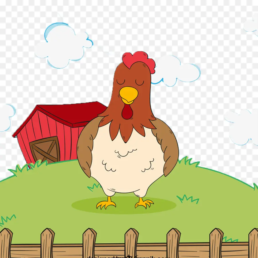 Pollo，Granja PNG