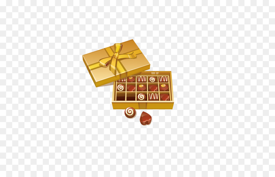 Caja De Bombones，Chocolates PNG