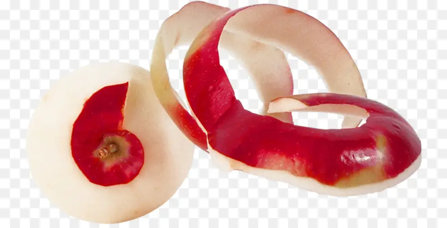 Cáscara De Manzana，Rojo PNG