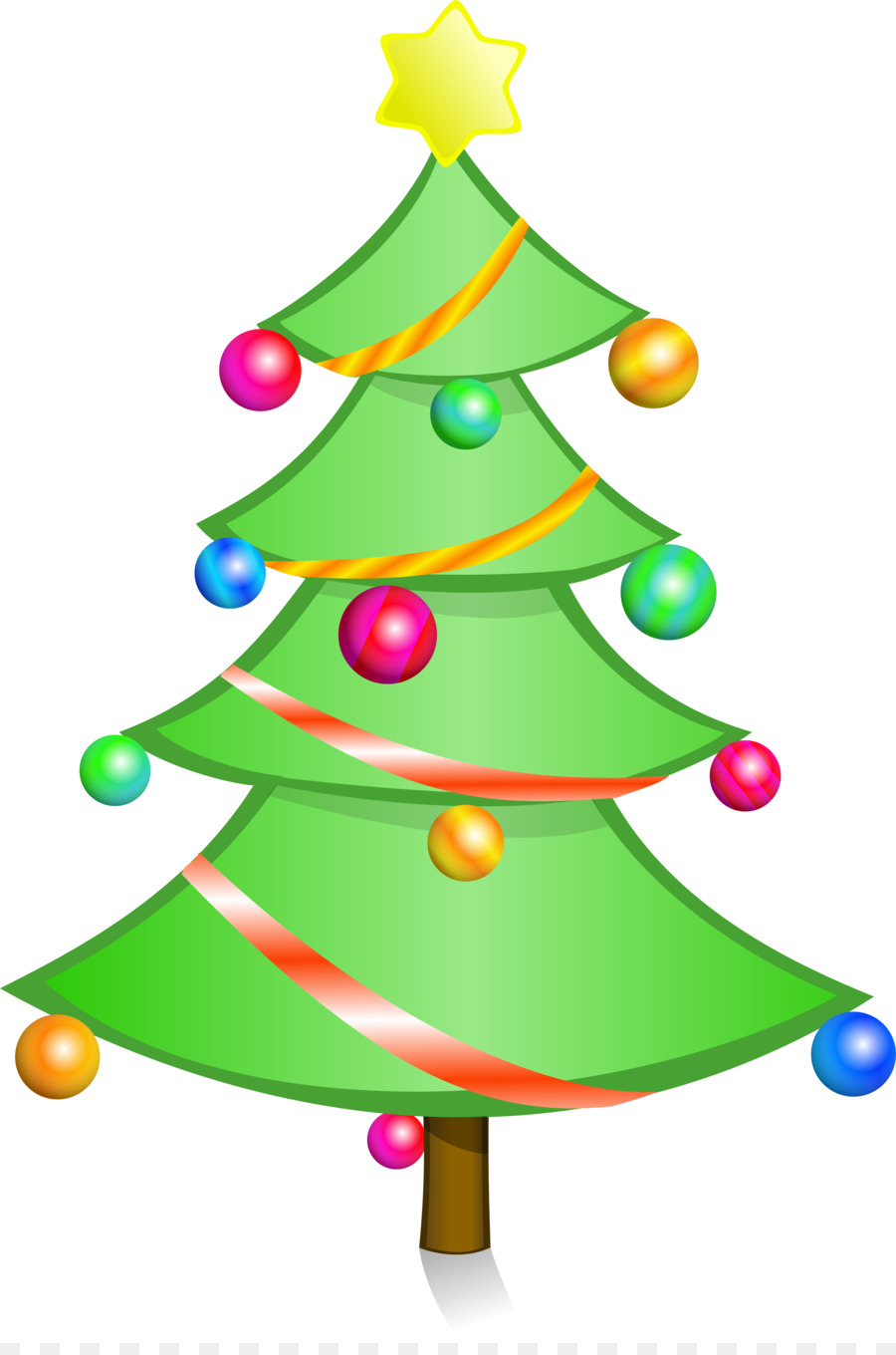 Árbol De Navidad，Decoraciones PNG