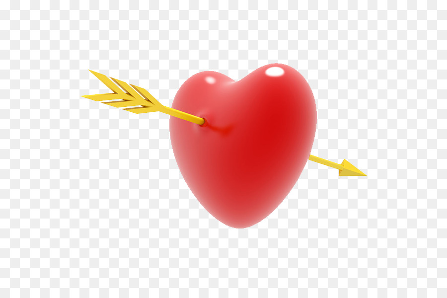 Corazón Con Flecha，Corazón PNG