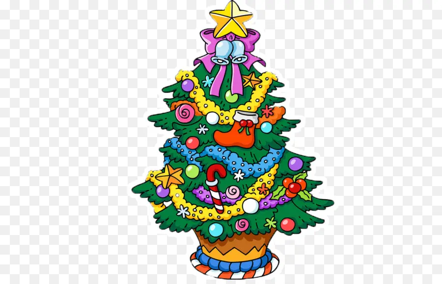 Árbol De Navidad，Decoraciones PNG