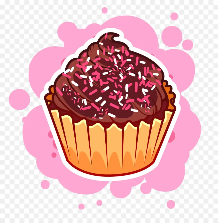 Cupcake，Pastel De Chocolate PNG