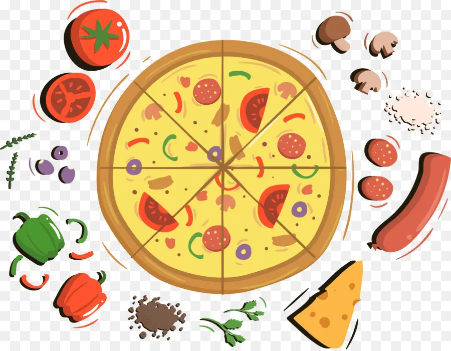 Pizza，Queso PNG