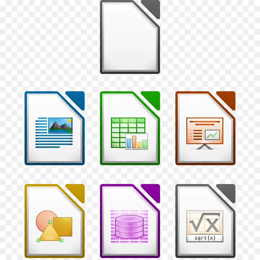 Iconos De Documentos，Archivos PNG