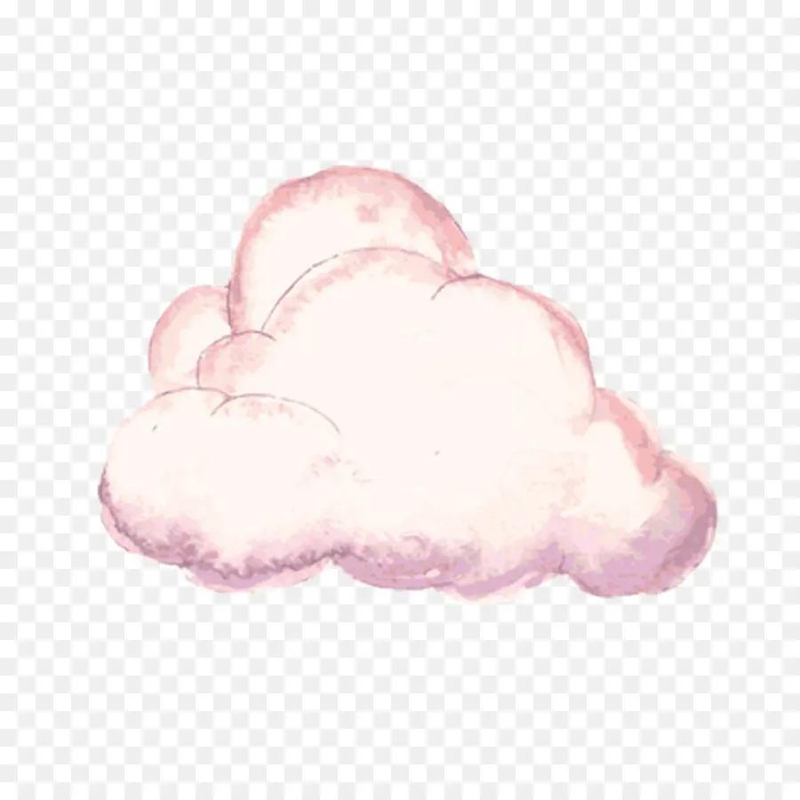 Nube，Pintura De Acuarela PNG