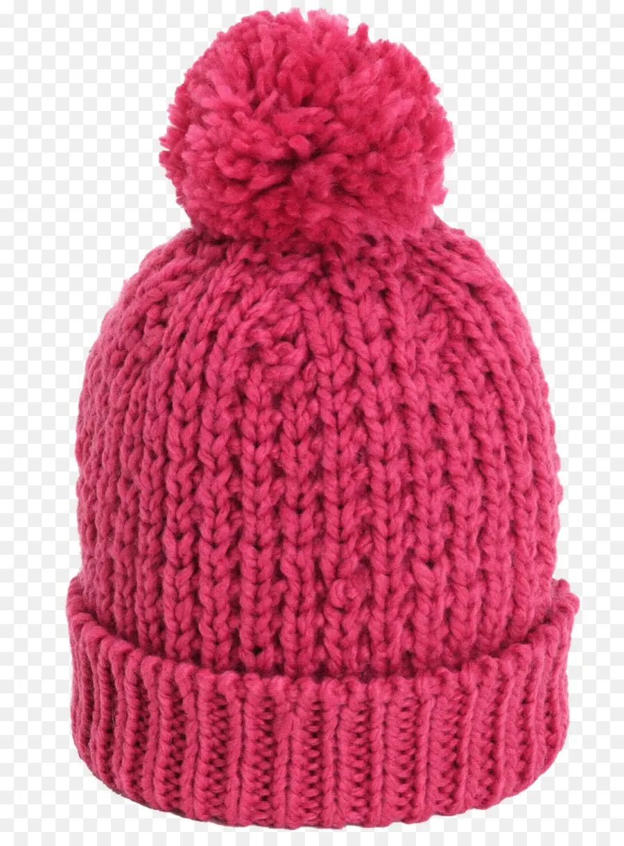 Gorro De Punto Rojo，Invierno PNG