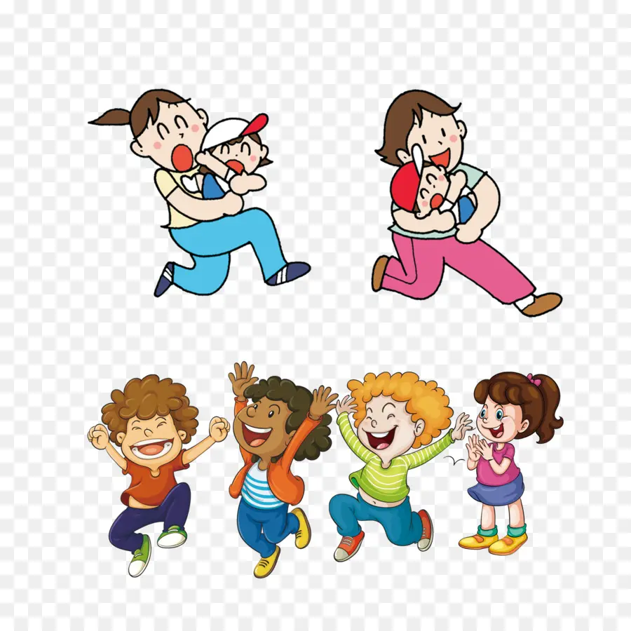 Niños，Dibujos Animados PNG