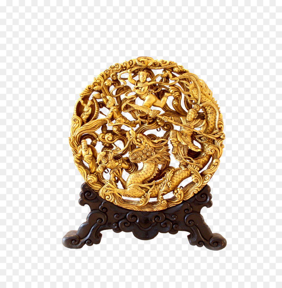 Adorno Dorado，Decorativo PNG