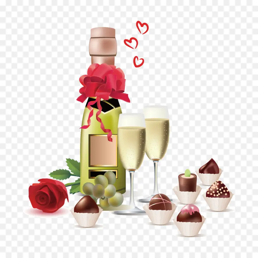 Champán Y Chocolates，Vino PNG