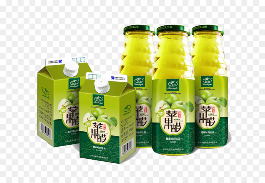 Jugo De Manzana，Vinagre De Sidra De Manzana PNG